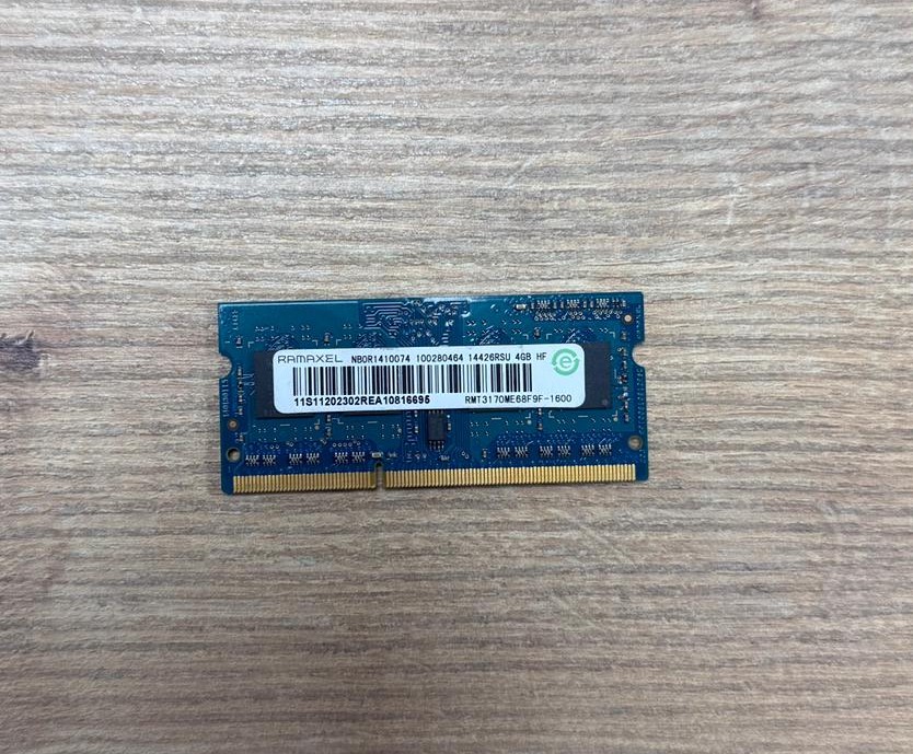 Ramaxel RMT3170ME68F9F 4GB 1600mhz DDR3 Sodimm RAM